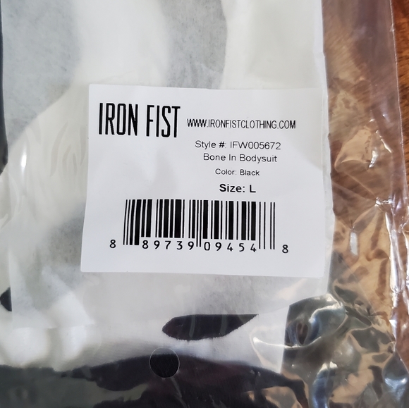 ☠ Iron Fist Bone In Bodysuit ☠ - Picture 9 of 16